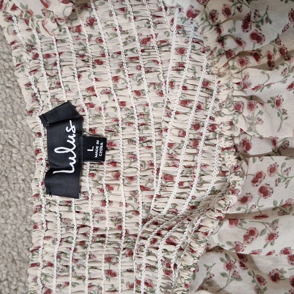 Floral Ruffle Dress - Picture 2 of 4